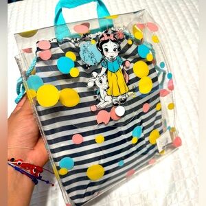 New Dianey Animator Collection Snow White Princess Clear Backpack